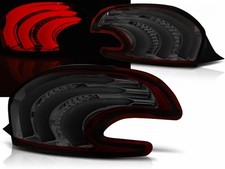 LED Lightbar R&uuml;ckleuchten in rot matt f&uuml;r Peugeot 208 4.12-06.15