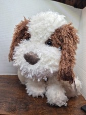 Celebrate Cute Super Soft Stuffed Plush Cuddly Spaniel Dog 10" 11"