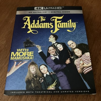 The Addams Family 4K Ultra HD Bluray w/ OOP Slipcover New Sealed