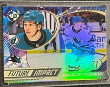 2024-25 Upper Deck Extended Series UD3 Gold /333 Macklin Celebrini Rookie RC