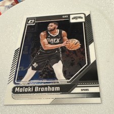 2024-25 Panini Donruss Optic - Malaki Branham #39 San Antonio Spurs
