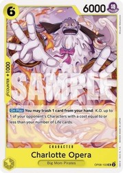 Charlotte Opera OP08-102 Two Legends One Piece TCG