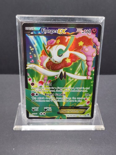Pokemon Florges EX 116/119 Phantom Forces Full Art Holo LP