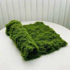 Artificial Moss mat, Green, 39.37 x 39.37 inches Dark Green , Waterproof Ind...
