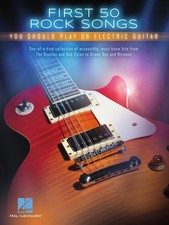 First 50 Songs You Should Play on Electric Guitar  Rock Guitar Tab Songbook ...