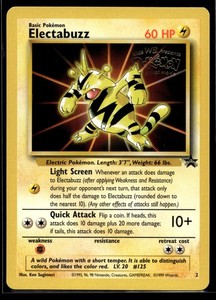 Electabuzz Black Star Promo | eBay