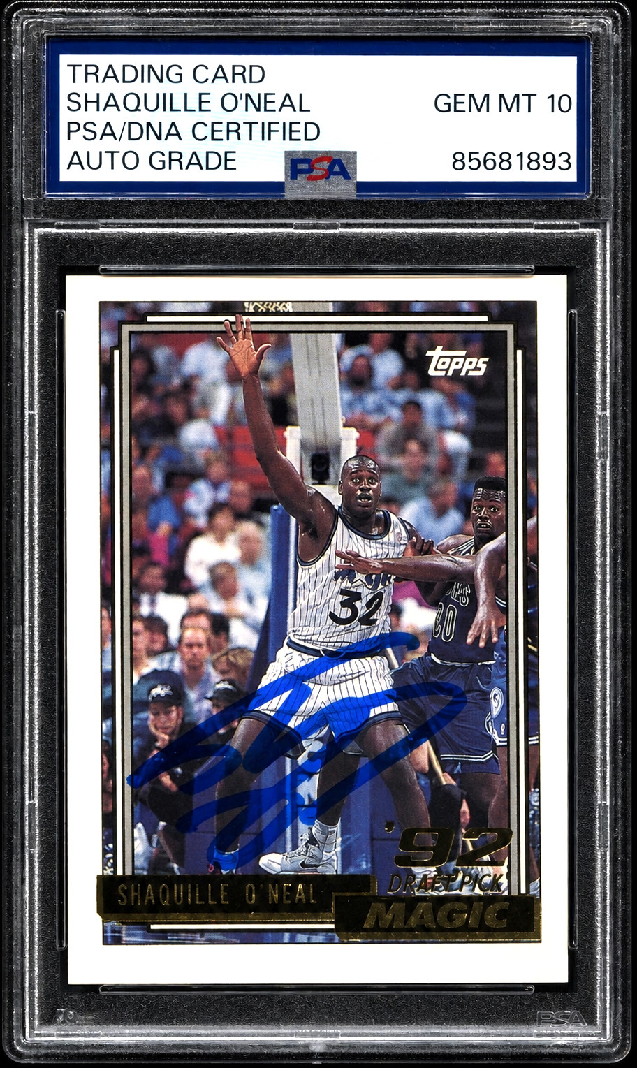 🔥 Shaquille O'Neal 1992 Topps Gold #362 Rookie Card 🔥