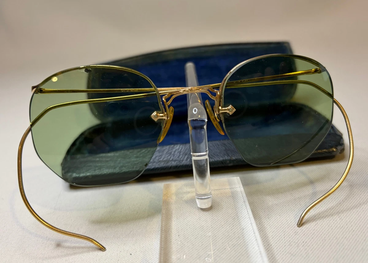 Rimless Vintage Sunglasses for sale | eBay