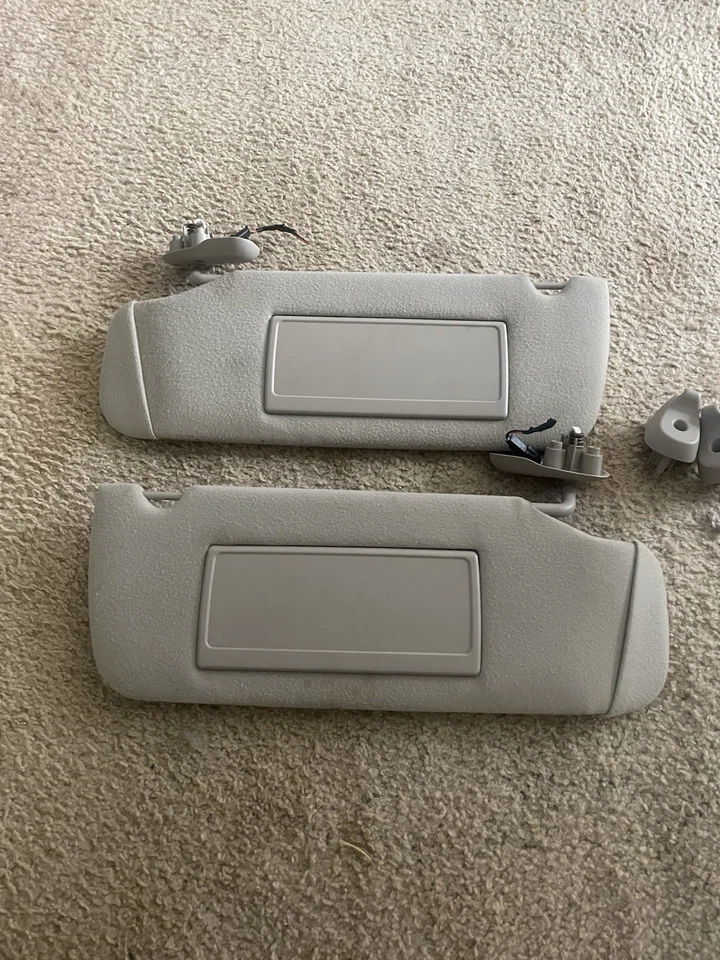 Chevy Tahoe Suburban Avalanche 2003-07 bronceado claro viseras visera clips lote Foto 2 de 4