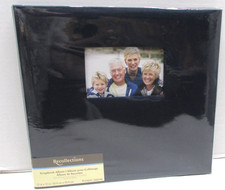 Recollections 12" x 12" Scrapbook Album BLACK Post Bound Frame Cover NEW