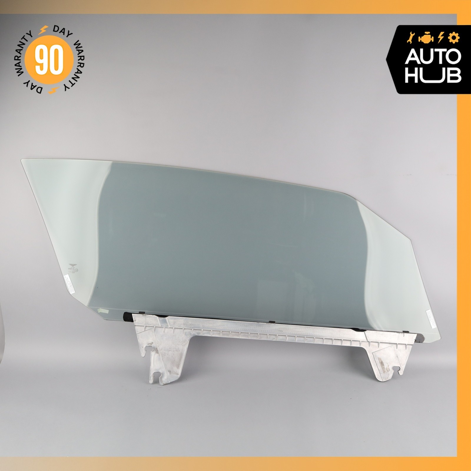 07-18 Bentley Continental GTC Front Left Door Window Glass 3W7845021D OEM 43k