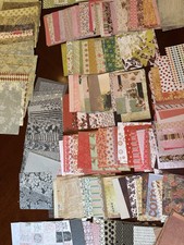 Scrapbook/cardstock Paper Lot