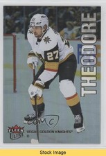 2022-23 Upper Deck Fleer Ultra Rainbow Foil Shea Theodore #71 READ 09br