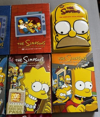 The Simpsons DVD 10 Seasons 3-12 Boxed Sets & Collectors Edition