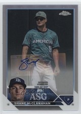 2023 Topps Chrome Update 2023 All-Star Game Shane McClanahan #ASGA-SMC Auto 4g8