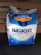 Nasacort Allergy 24HR Nasal Spray 60 Sprays 37 OZ Exp 02/27