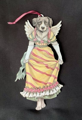 Vintage Through The Looking Glass Ornament LAURA LOUISE 1993 Joanne West Mirror