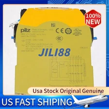 Brand New Pilz 751107 PNOZ S7C 24VDC 4N/O 1N/C Safety Relay Fast Ship
