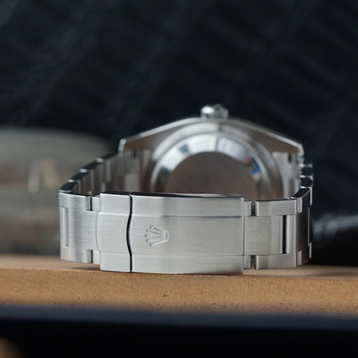 Rolex Oyster Perpetual 116034 Black Diamond Dial 36mm 2009