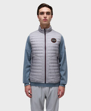 Mens Napapijri Amiata Gilet - Light Grey