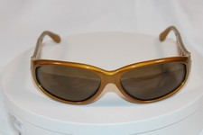 Police mod 1248 vintage sunglasses Brown wrap New old stock