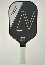 16mm Carbon Fiber Pickleball Paddle, Honeycomb Core, 4 1/4 Sweat-Wicking Handle