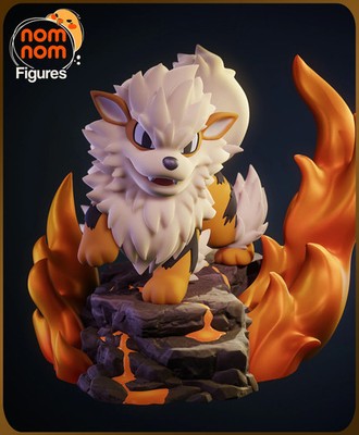 Chibi Arcanine   Pokémon (Nomnom Figures)