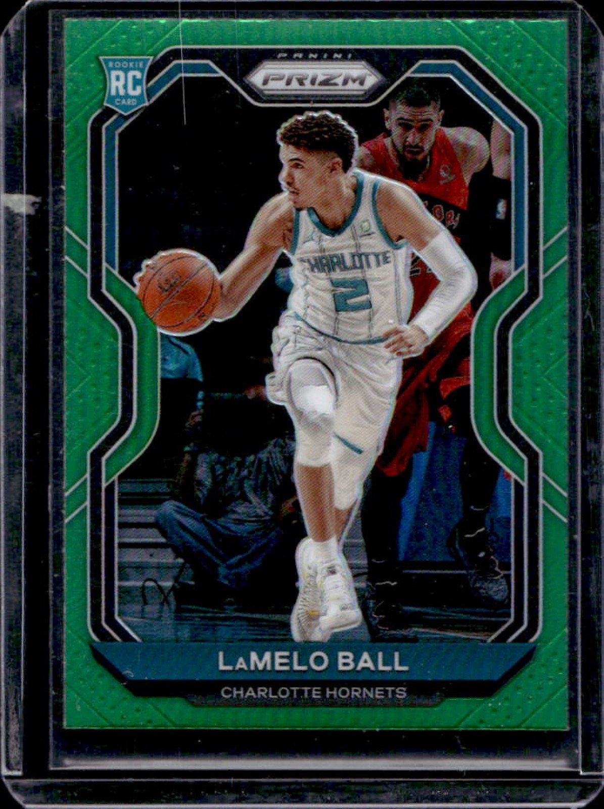 2020-21 Prizm LaMelo Ball RC Green Prizm Rookie #278 Hornets