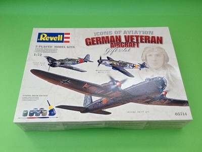 1:72 REVELL 05714  Icons of Aviation German Veteran Aircraft - OVP - RARITÄT!