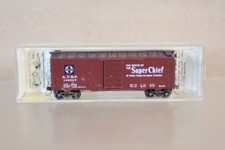 Micro Züge Mtl 20020 N Verwitterte Santa Fe At&sf 40 'STEEL Box Car 144537 Auf