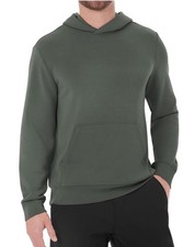 Member's Mark Men's Sandwash Moisture Wicking Hoodie XL Green NWT Ships Free 