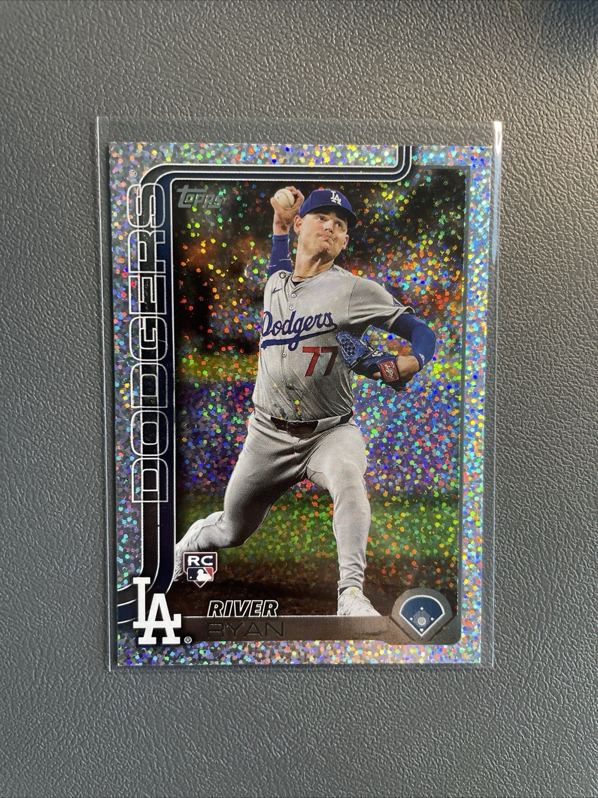 2025 Topps Series 1 Sand Glitter River Ryan ROOKIE Los Angeles Dodgers RC SP 💎