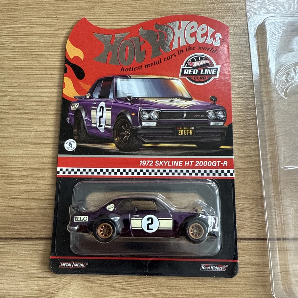 Nissan Skyline H/T 2000GT-R 1972 exclusivo de Hot Wheels Collectors RLC - nuevo Foto 2 de 3