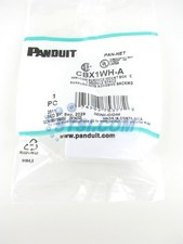 Panduit CBX1WH-A 1-Port Mini-Com Surface Mount Box, White STSI