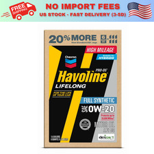 SALE! Chevron Havoline Lifelong 0W-20 Full Sy...