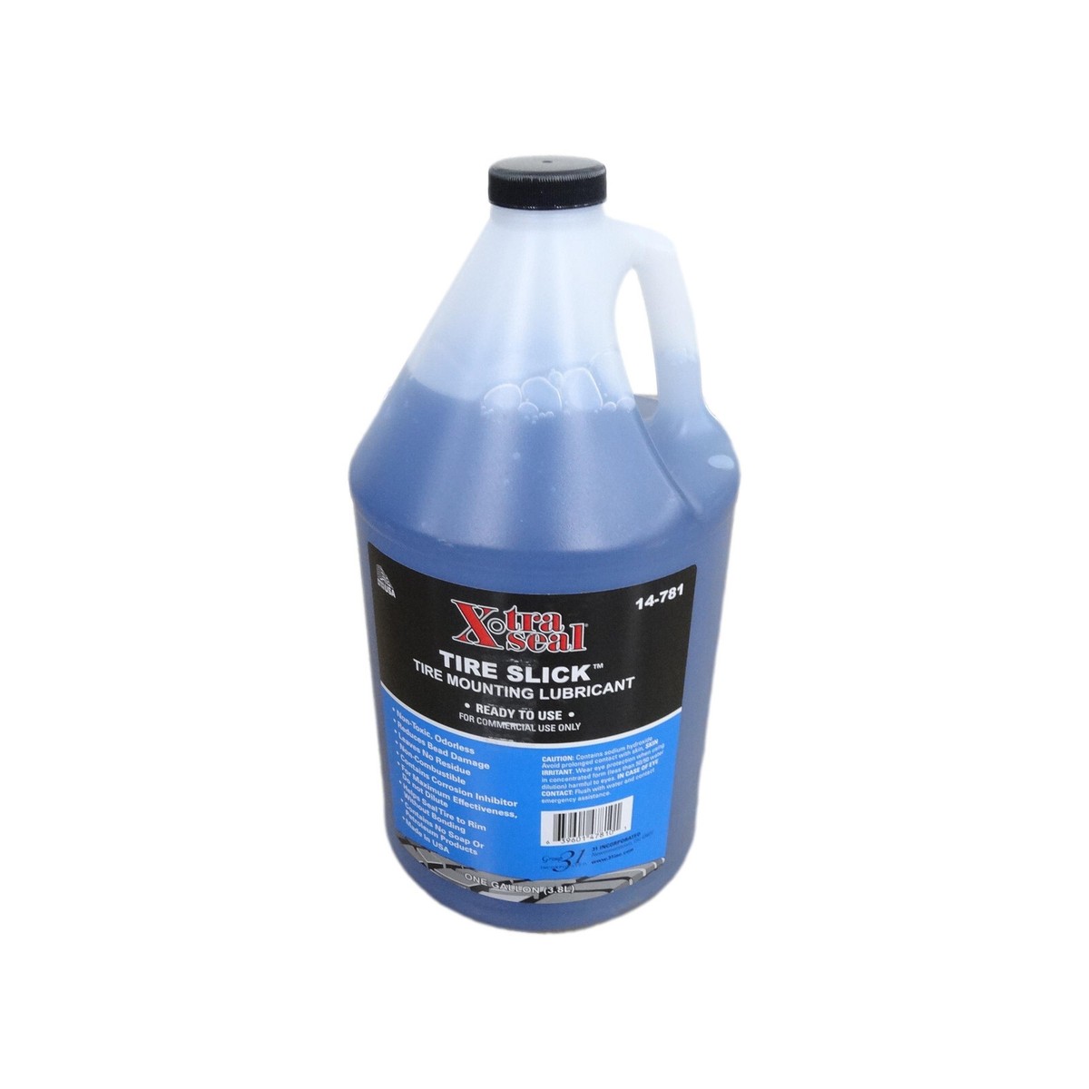 Gallon Tire Slick Slick Clear Gel Tire Mounting Lubricant Refill Jug | eBay