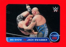 WWE WRESLING - 2014 - Edibas Lamincards - No. 124 - BIG SHOW vs JACK SWAGGER