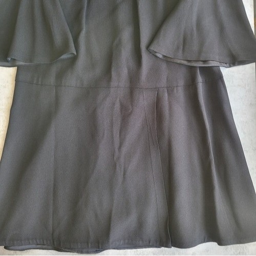 Ramy Brook Evette Dress Women's Size 6 Black Mini Event Formal Cold Shoulder - Picture 15 of 16