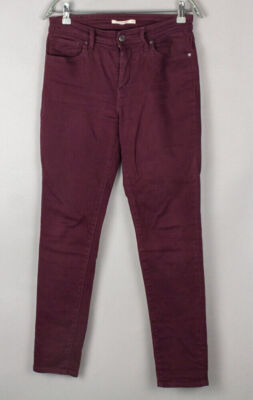 LEVI'S STRAUSS & CO - 721 High Rise Skinny Slim Stretch Jeans Größe W28 L30