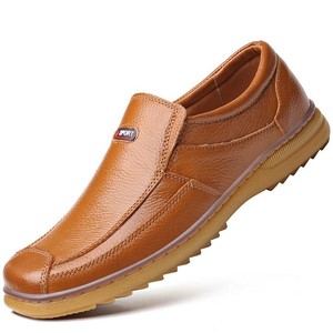 Zapatos de cuero de marca de lujo para hombre, mocasines planos con  decoración de Metal, color dorado, para boda|Mocasines| - AliExpress