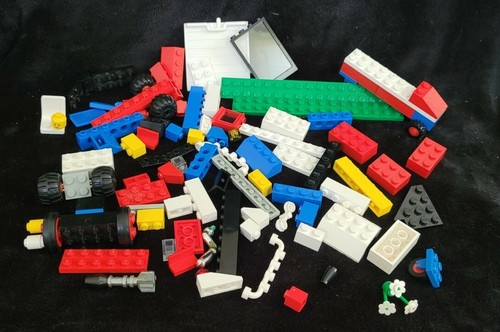 Vintage Lego #720 Basic building set instructions plane lego people 1985 - Picture 5 of 9