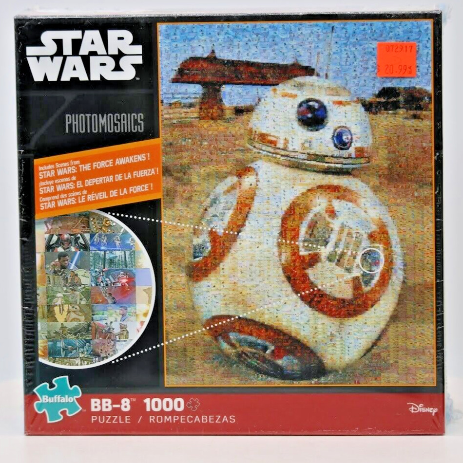 STAR WARS Disney Puzzle 1000 PIECE BUFFALO Games Sealed