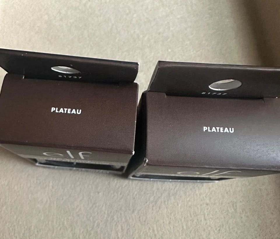 (2) NEW e.l.f. No Budge Cream Eyeshadow Plateau Brown 81737 .14 oz (4.2 g) NIB - Image 4 of 4