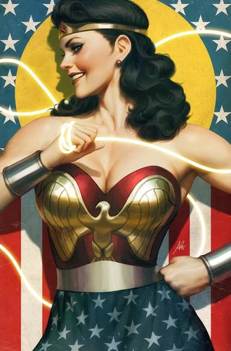 NEW HISTORY OF THE DC UNIVERSE #1 CVR F STANLEY ARTGERM LAU FOIL VAR *PRESALE*
