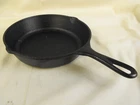 Vintage Lodge USA 5SK Cast Iron Skillet 8" Double Spouts Nice Shape