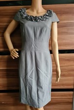 Ladies Et Vous grey pencil dress,  size 8 