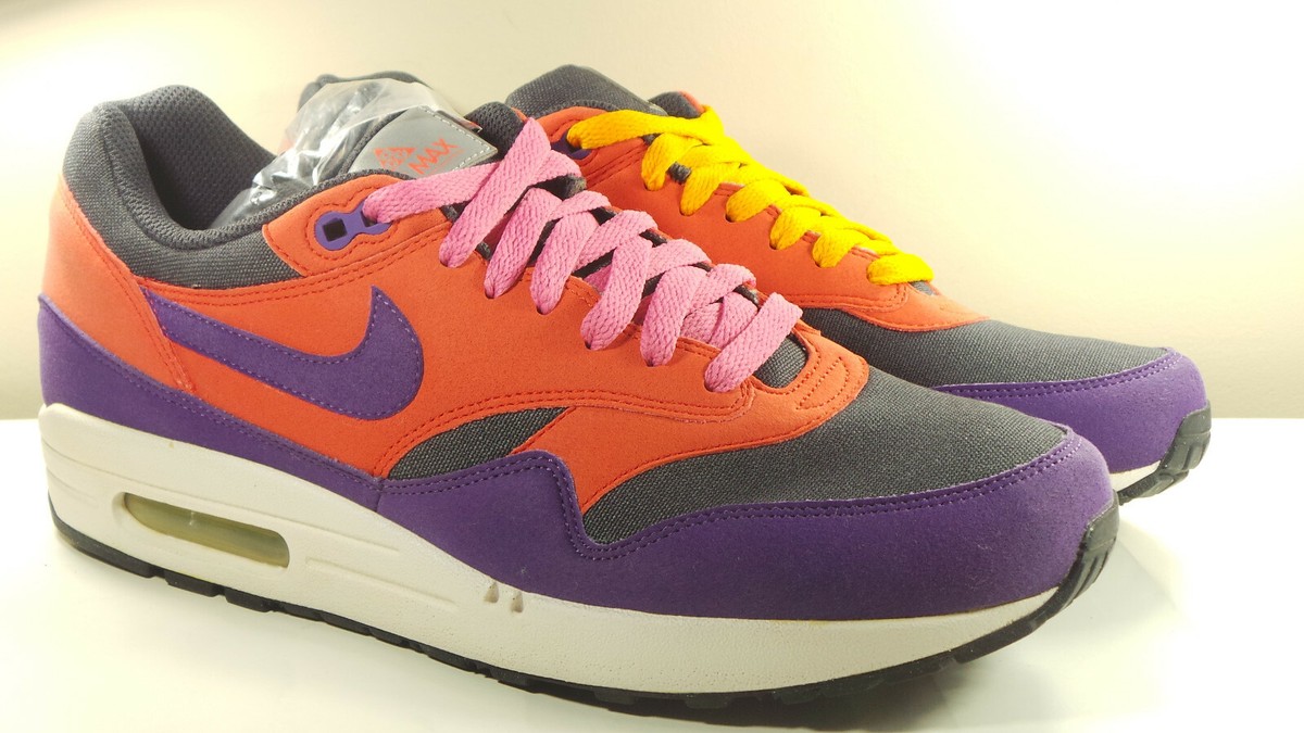 Nike Air Force 1 Purple Swoosh 2010 Mens Sz.10.5 Rare Purple Custom Air Force 1 main image 2