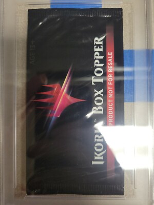 Magic the Gathering MTG Ikoria Box Topper Sealed Booster Foil Pack PSA  Graded 8 | eBay
