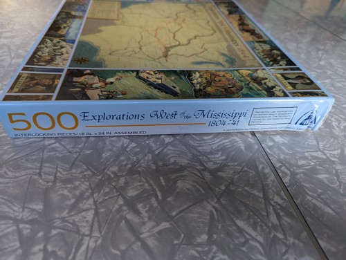 Terrell Publishing 500 Piece Explorations West of the Mississippi Jigsaw Puzzle - Picture 13 of 14