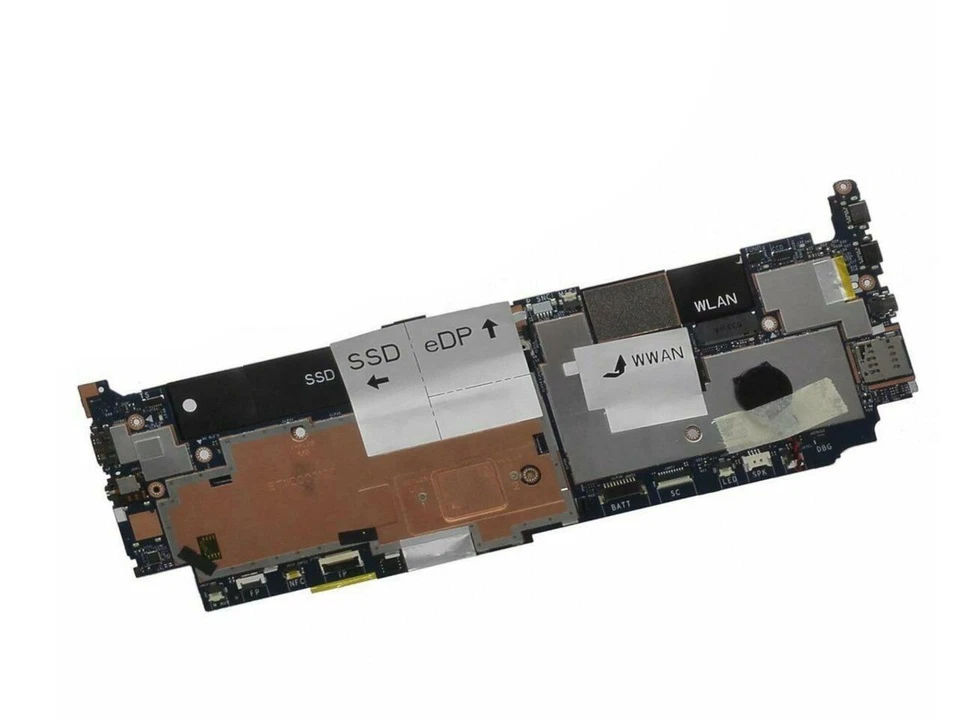 NEW Dell Latitude 13 7370 Motherboard Intel M5-6Y54 8GB T73T5 1Y20Y 4MYV6 X95H8 - Image 3 of 4